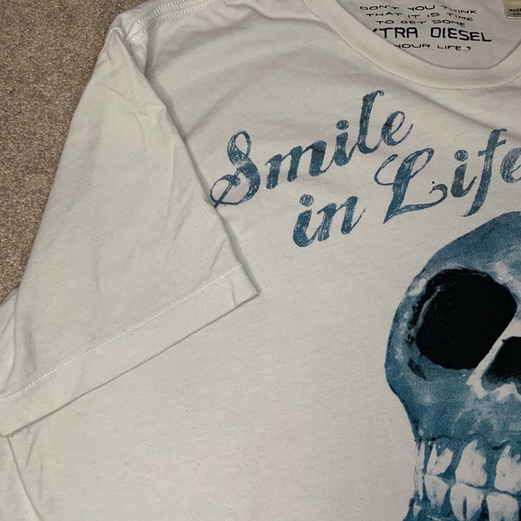 diesel smile in life t shirt